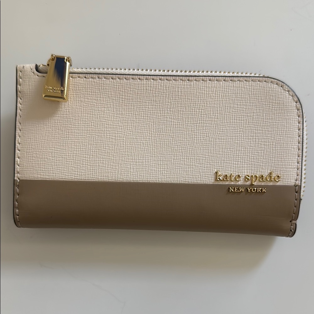 Kate Spade Devin Colorblocked Small Slim Bifold Wallet